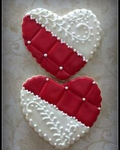 Attached Heart Cake